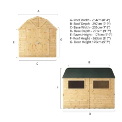 Mercia 10ft X 8ft Premium Shiplap Barn Shed -Lifetime Sales 13555855 1965043868801878