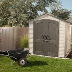 Lifetime Plastic Outdoor Storage Shed - 7x7ft -Lifetime Sales 13660826 4494949045632983