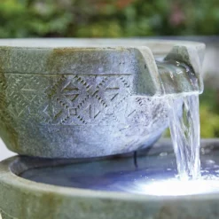 Stylish Fountain Oasis Water Feature With LEDs -Lifetime Sales 13846043 6794962028176288