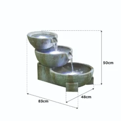 Stylish Fountain Oasis Water Feature With LEDs -Lifetime Sales 13846043 8054962028273395