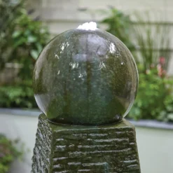 Stylish Fountain Obelisk Falls Water Feature With LEDs -Lifetime Sales 13846044 1064962027900555