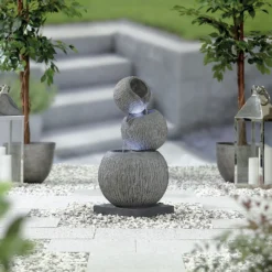 Stylish Fountain Illusion Falls Water Feature With LEDs -Lifetime Sales 13846045 3854962027687717