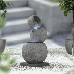 Stylish Fountain Illusion Falls Water Feature With LEDs -Lifetime Sales 13846045 4344962027737883
