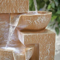 Stylish Fountain Sparkling Bowls Water Feature With LEDs -Lifetime Sales 13846048 1034971880455348
