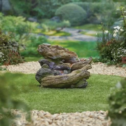 Stylish Fountain Bubbling Brook Water Feature With LEDs -Lifetime Sales 13846059 1994962028178382