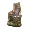 Stylish Fountain Playful Otters Water Feature With LEDs -Lifetime Sales 13846072 1804962027658425