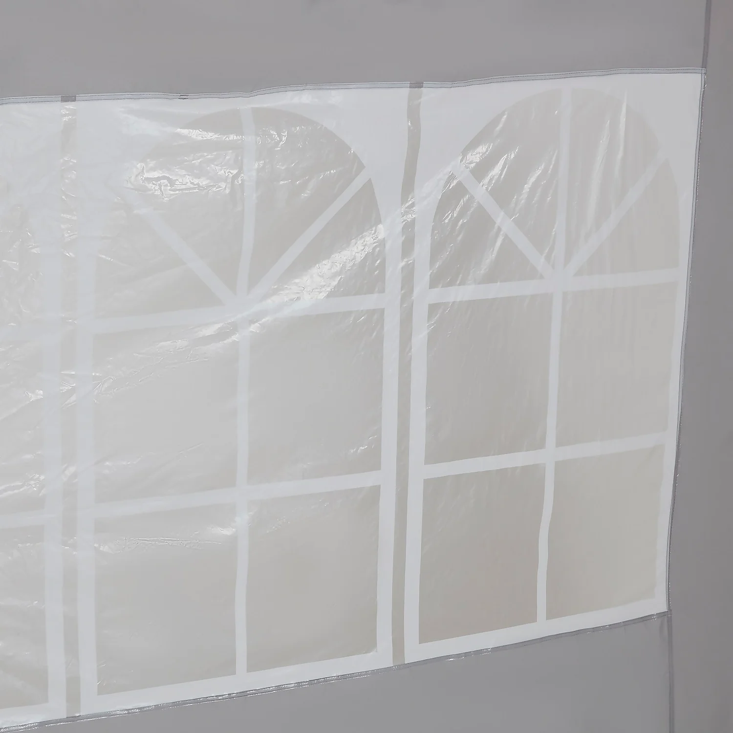 Gazebo With Side Panels - Grey 6 Gazebo With Side Panels - Grey - Image 4