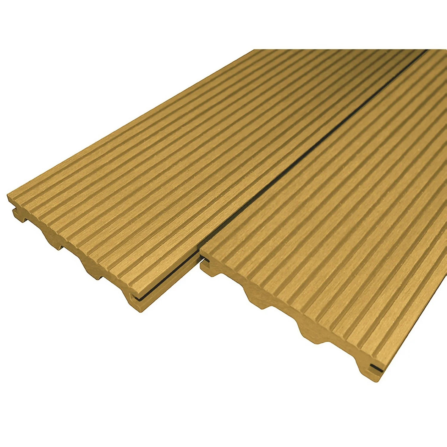 Victoria Composite Decking Castle Groove 20 Pack Teak - 10.08 M2 3 Victoria Composite Decking Castle Groove 20 Pack Teak - 10.08 M2