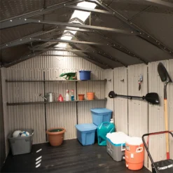 Lifetime 17.5 X 8ft Dual Entry Outdoor Storage Shed - Installation Included -Lifetime Sales 13911315 1714978027846053