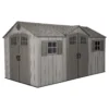 Lifetime 15 X 8ft Rough Cut Dual Entry Outdoor Storage Shed - Installation Included 1 Lifetime 15 X 8ft Rough Cut Dual Entry Outdoor Storage Shed - Installation Included -Lifetime Sales 13911316 8294978027602894