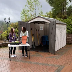 Lifetime 7 X 12ft Outdoor Storage Shed - Installation Included -Lifetime Sales 13911317 6224978028092695
