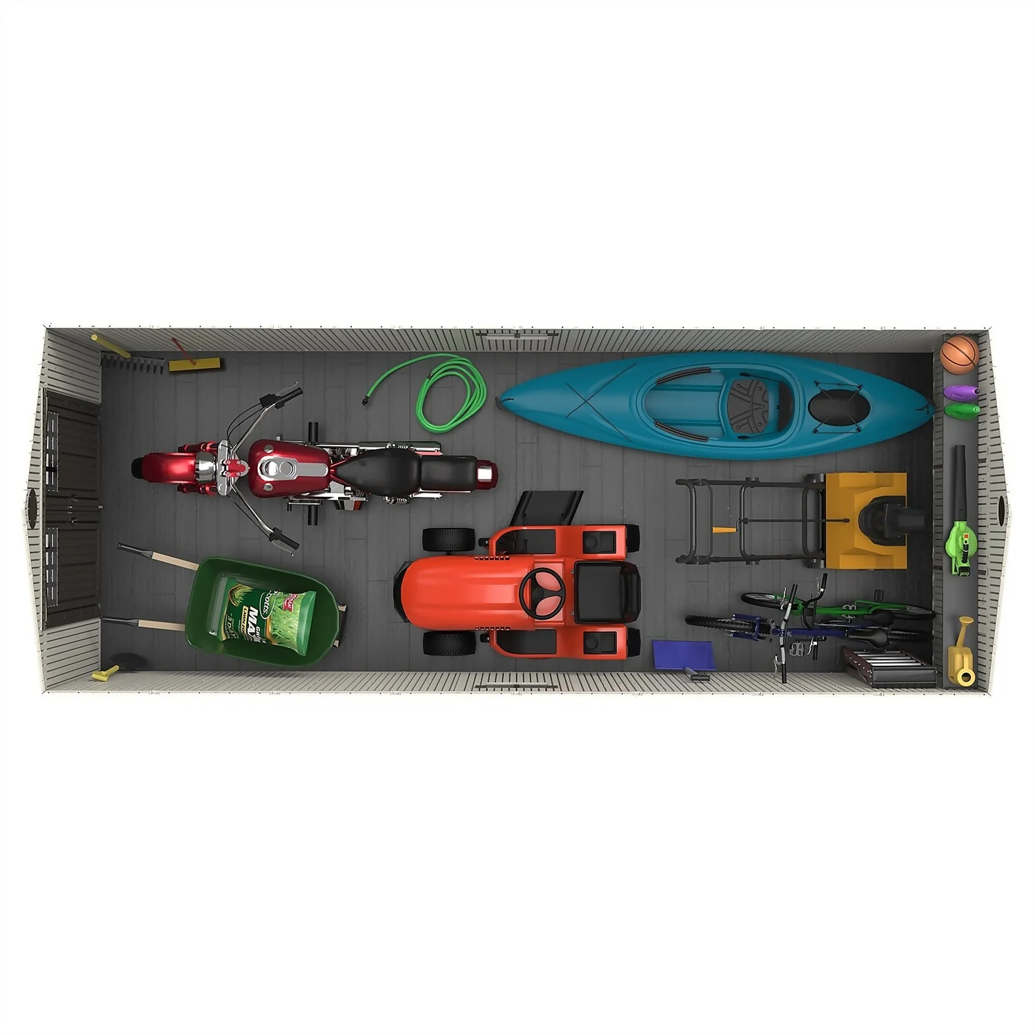 Lifetime 8 X 20ft Outdoor Storage Shed - Installation Included 8 Lifetime 8 X 20ft Outdoor Storage Shed - Installation Included - Image 6