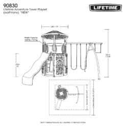 Lifetime Everest Multi Playset - Installation Included -Lifetime Sales 13911319 1864978028417655