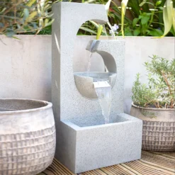 Stylish Fountain Ango Falls Garden Water Feature With LEDs -Lifetime Sales 13947169 4305005844444559