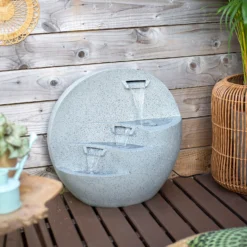 Stylish Fountain Kyoto Falls Garden Water Feature With LEDs -Lifetime Sales 13947170 2105005844858475