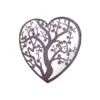 MirrorOutlet Metal Heart Shaped Tree Decorative Garden Mirror - 70x70cm -Lifetime Sales 13950544 3214987138939374