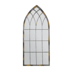 MirrorOutlet Rose Garden Rustic Arch Metal Garden Mirror- 115x50cm -Lifetime Sales 13950554 1374987138969488