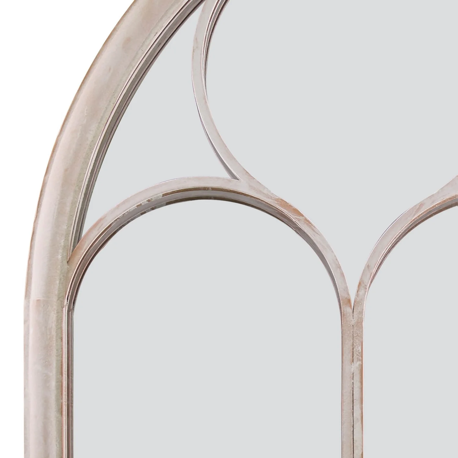 MirrorOutlet Somerley Chapel Arch Metal Garden Mirror - 112x61cm 6 MirrorOutlet Somerley Chapel Arch Metal Garden Mirror - 112x61cm - Image 4