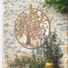 MirrorOutlet Stag Deer Round Garden Mirror - 100cm -Lifetime Sales 13950585 1824987138796916