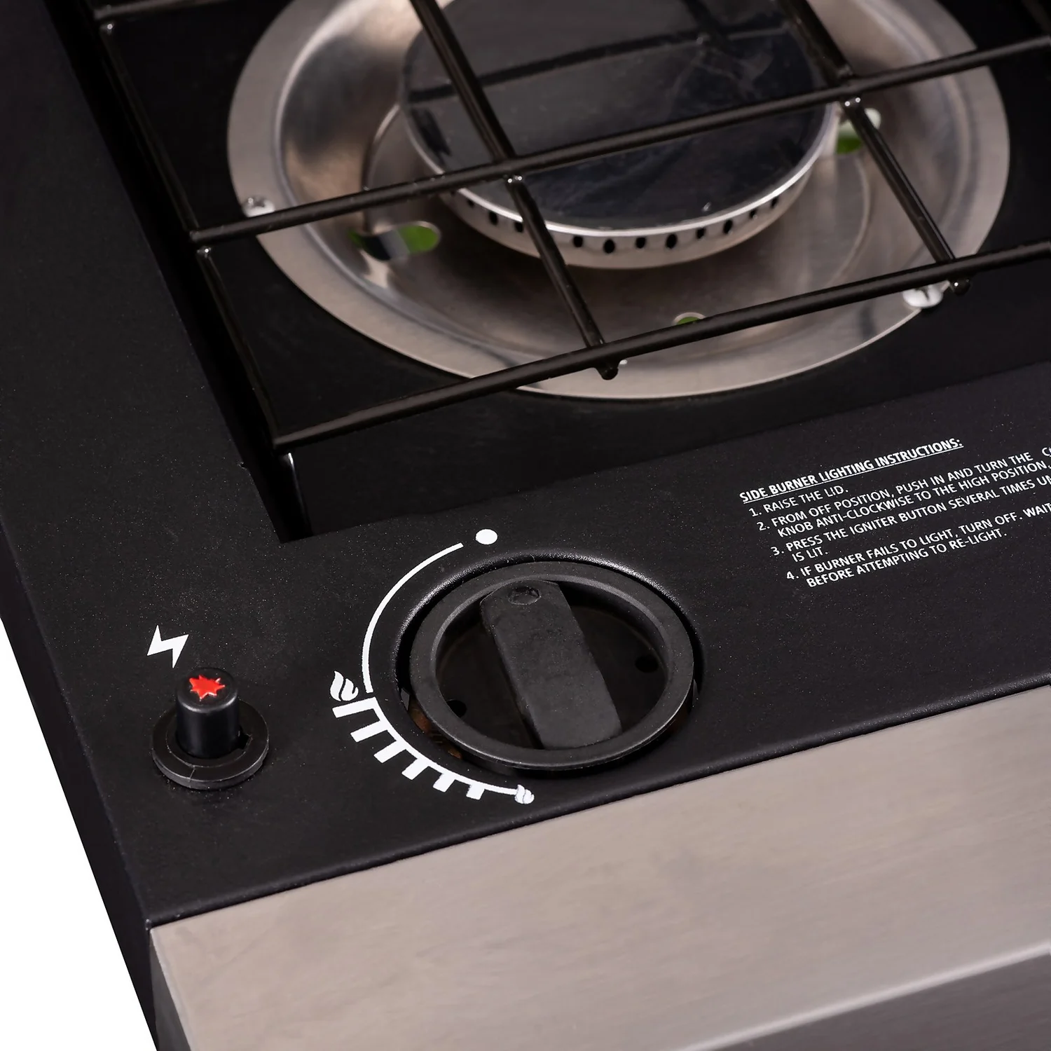 Outback Saturn Pro 4 Burner Gas BBQ - Blue 12 Outback Saturn Pro 4 Burner Gas BBQ - Blue - Image 10