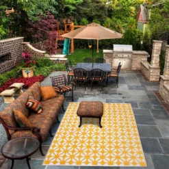 Homebase Outdoor Rug - Mustard 160x230cm -Lifetime Sales 13953338 1144989199346799