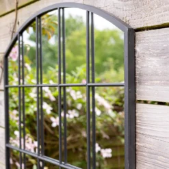 Black Industrial Arch Garden Mirror -Lifetime Sales 13965926 1995001706524855