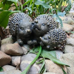 Bronze Look Hedgehog Family Garden Ornament -Lifetime Sales 13965951 1215014597096407