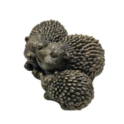 Bronze Look Hedgehog Family Garden Ornament -Lifetime Sales 13965951 8705014596974346