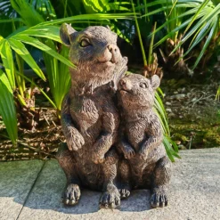Bronze Look Squirrel Family Garden Ornament -Lifetime Sales 13965954 2035014597262265