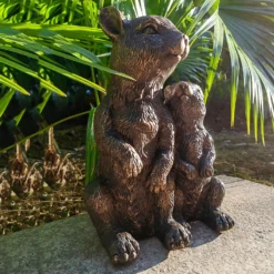 Bronze Look Squirrel Family Garden Ornament -Lifetime Sales 13965954 3315014597292721