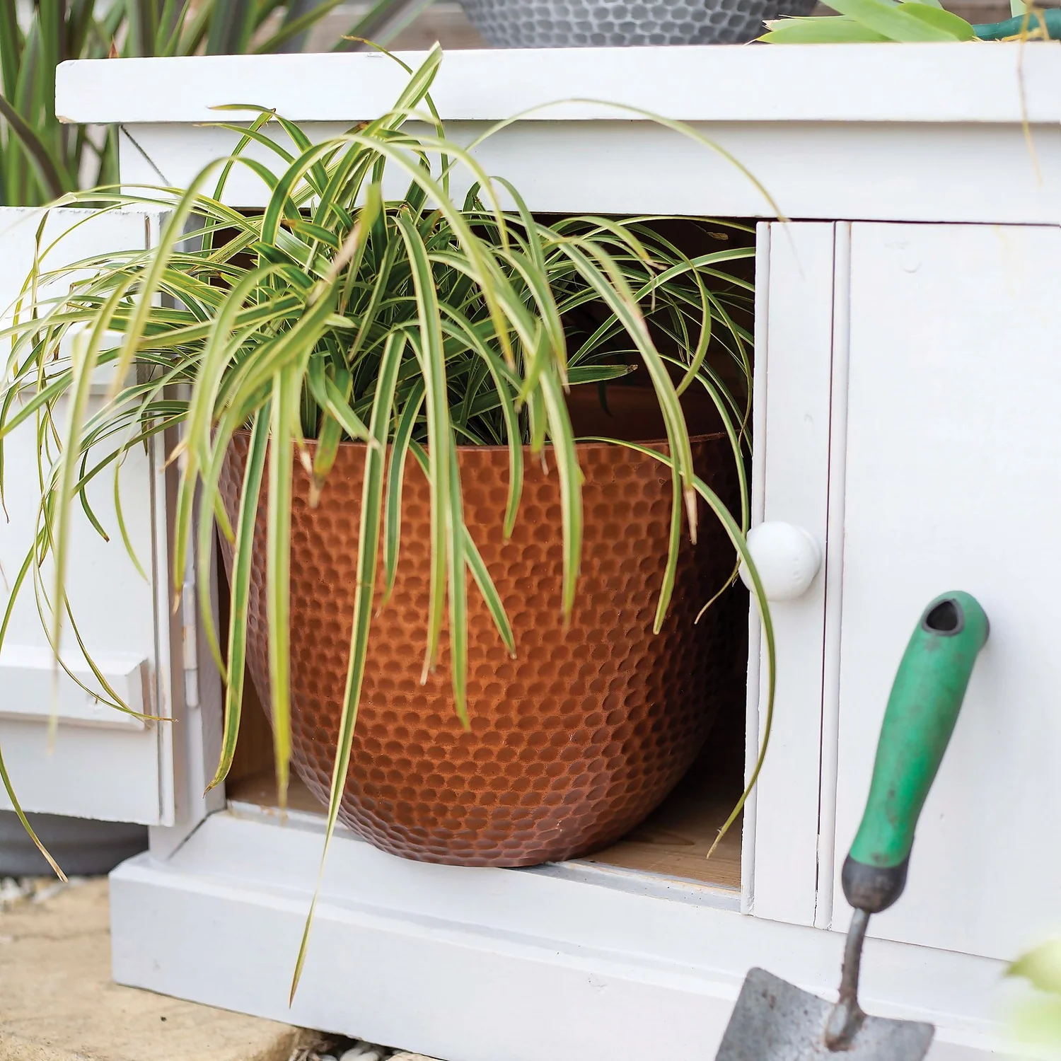 Suva Hammered Pot Copper - 38cm 7 Suva Hammered Pot Copper - 38cm - Image 5