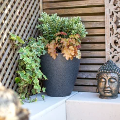 Pinto Egg Pot Grey - 37cm -Lifetime Sales 13973672 1565011238816898