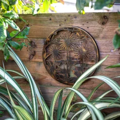 Allium Garden Wall Art 35cm - Antique Bronze 8 Allium Garden Wall Art 35cm - Antique Bronze -Lifetime Sales 13981005 1135005835194086