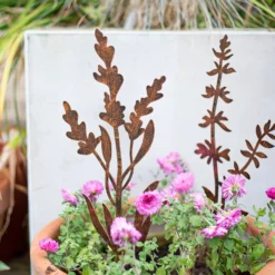 Floral Bronze Ground Stakes - 45cm (Assorted Designs) -Lifetime Sales 13981009 1475005324775952