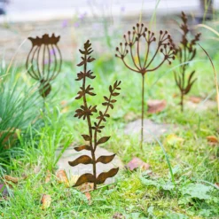 Floral Bronze Ground Stakes - 45cm (Assorted Designs) -Lifetime Sales 13981009 1965005324841214
