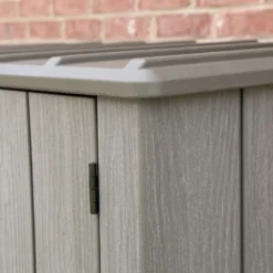 LIFETIME 1500L Vertical Storage Shed - Rough-Cut Brown -Lifetime Sales 13997404 6504999835458260