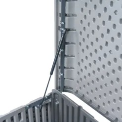 LIFETIME 515L Modern Outdoor Storage Deck Box - Rough-Cut Grey 16 LIFETIME 515L Modern Outdoor Storage Deck Box - Rough-Cut Grey -Lifetime Sales 13997405 1725000055509940