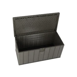 LIFETIME 568L Outdoor Storage Deck Box - Rough-Cut Brown -Lifetime Sales 13997406 1054999835604588