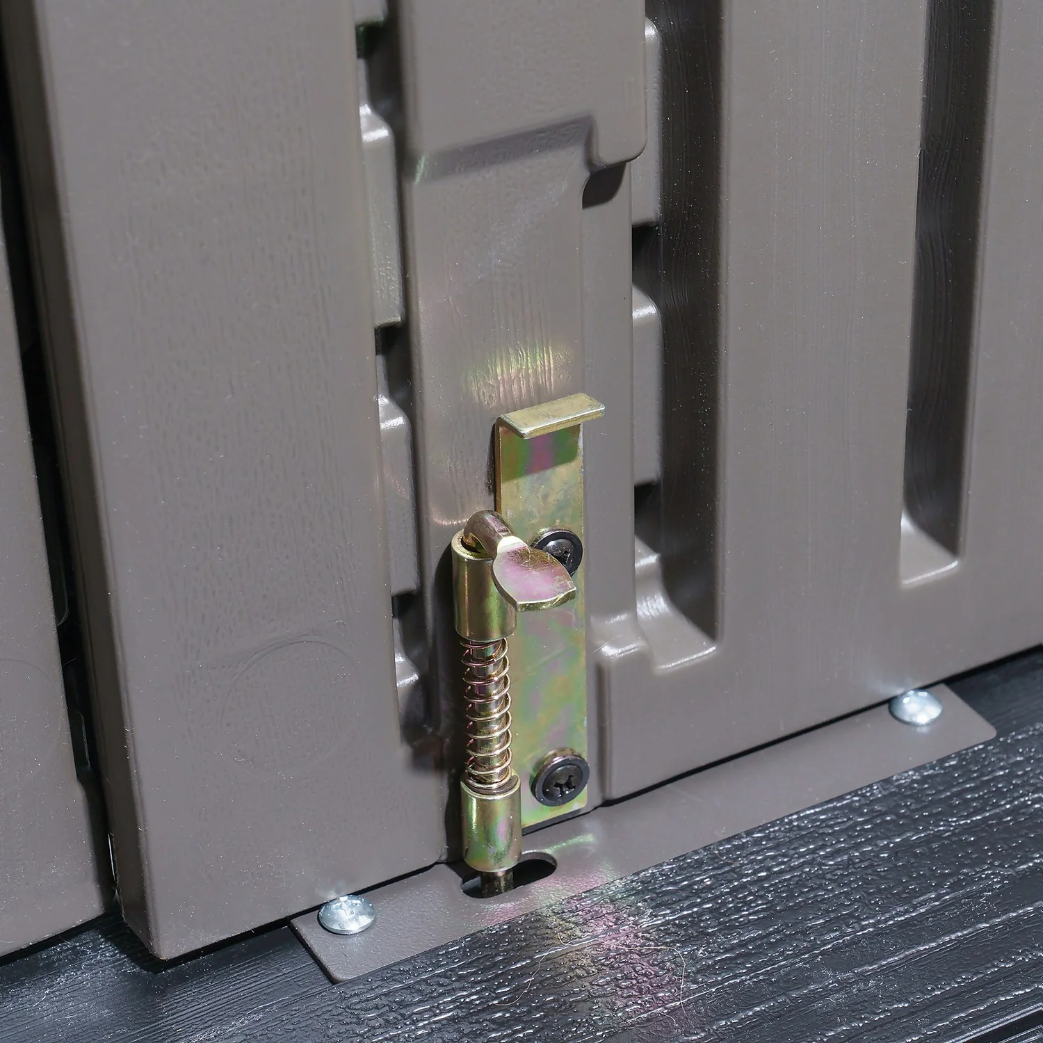 Lifetime 7x7ft Outdoor Storage Shed - Beige 12 Lifetime 7x7ft Outdoor Storage Shed - Beige - Image 10