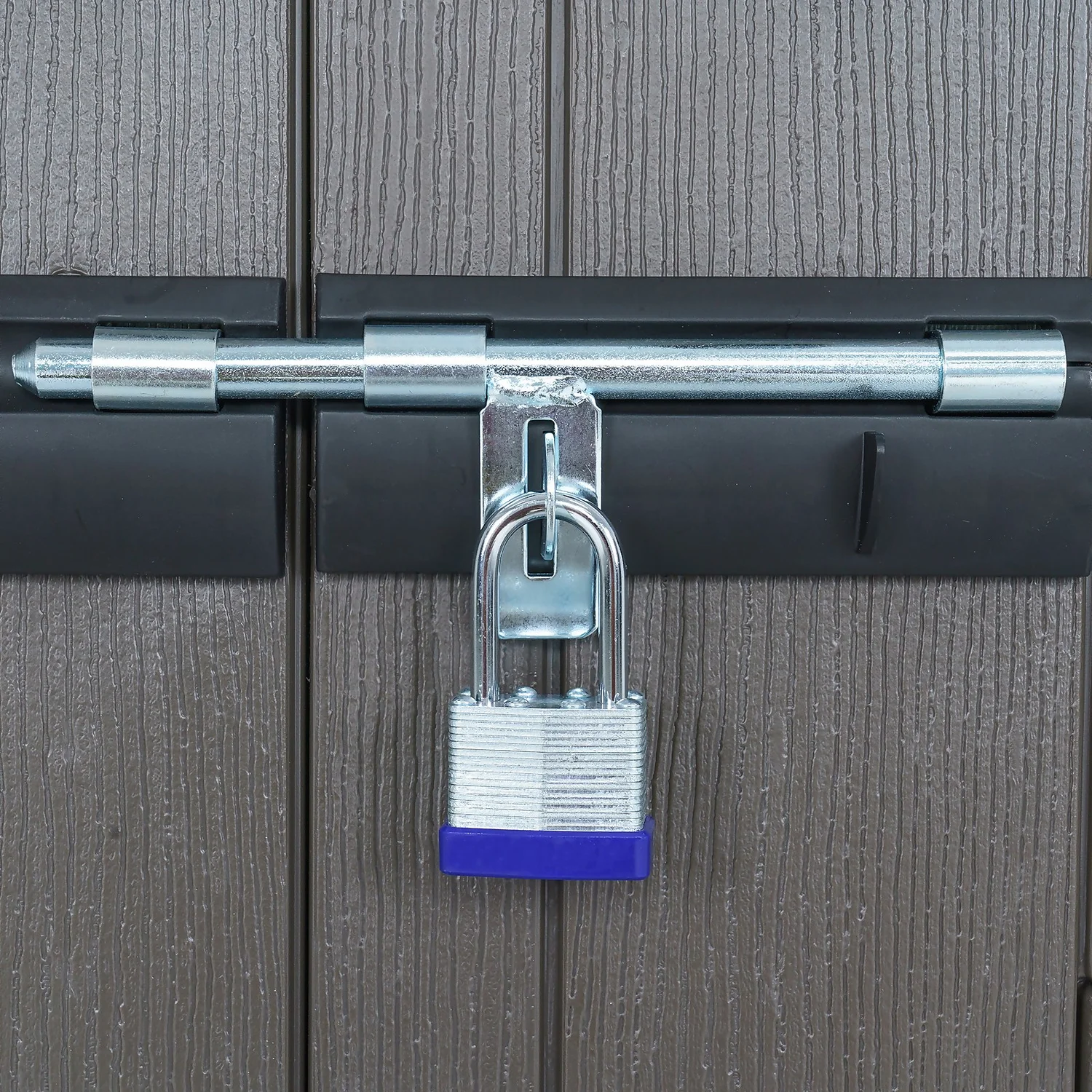 Lifetime 7x7ft Outdoor Storage Shed - Beige 11 Lifetime 7x7ft Outdoor Storage Shed - Beige - Image 9