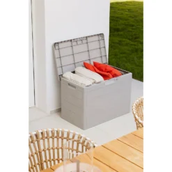 Toomax Garden Storage Box 160L - Warm Grey -Lifetime Sales 13997480 1085004537305487