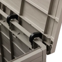 Toomax Garden Storage Box 160L - Warm Grey -Lifetime Sales 13997480 1165004537251268