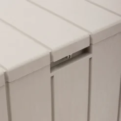 Toomax Bravo Garden Storage Box 270L - Warm Grey -Lifetime Sales 13997481 1495004537193128