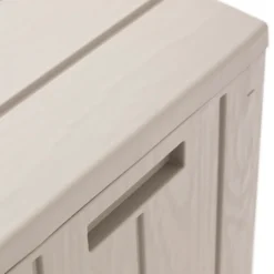 Toomax Bravo Garden Storage Box 270L - Warm Grey -Lifetime Sales 13997481 1645004537221082