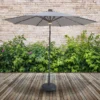 Parasol With Solar Lights 2.7m - Natural -Lifetime Sales 13998275 1595005795418436