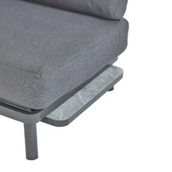 Heba Grey Metal Garden Corner Sofa Set -Lifetime Sales 14005702 4265022704746602