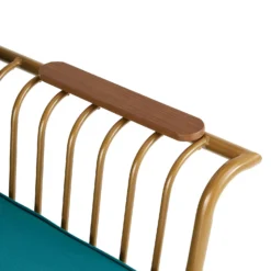 Omari Metal Garden Sofa Set - Teal & Gold -Lifetime Sales 14005703 1125022638254731