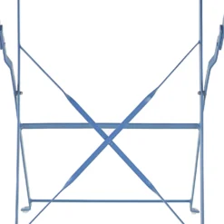 Millie Metal Bistro Set - Blue -Lifetime Sales 14005783 8755018249714757