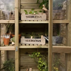 Forest Garden Georgian Wall Greenhouse With Auto Vent -Lifetime Sales 14013374 1585004556252242