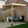 Forest Garden Modular Pergola With 1 Side Panel Pack -Lifetime Sales 14013376 1285004288878097